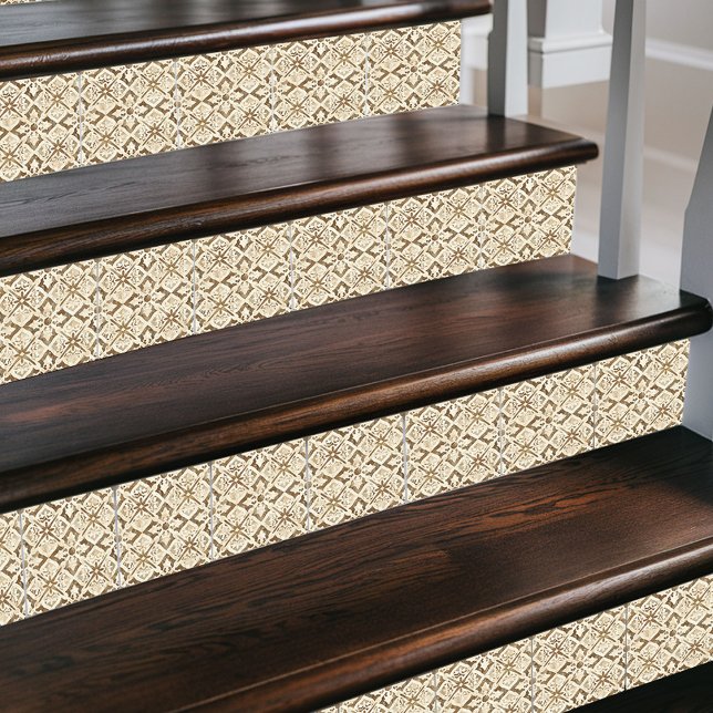 Moroccan Tapestry Mediterranean Beige & Ivory  Tile (Creator Uploaded)