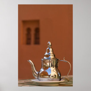 Moroccan Teapot Poster