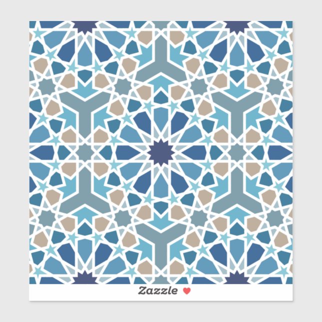 Moroccan Tile Pattern (Sheet)
