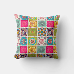 Moroccan Tile Pattern Cushion