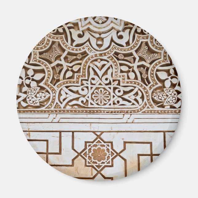 Moroccan Tile Pattern Magnet (Front)