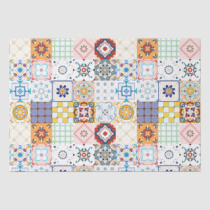 Moroccan Tile Pattern Tissue Paper