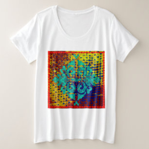 Moroccan Tile Plus Size T-Shirt