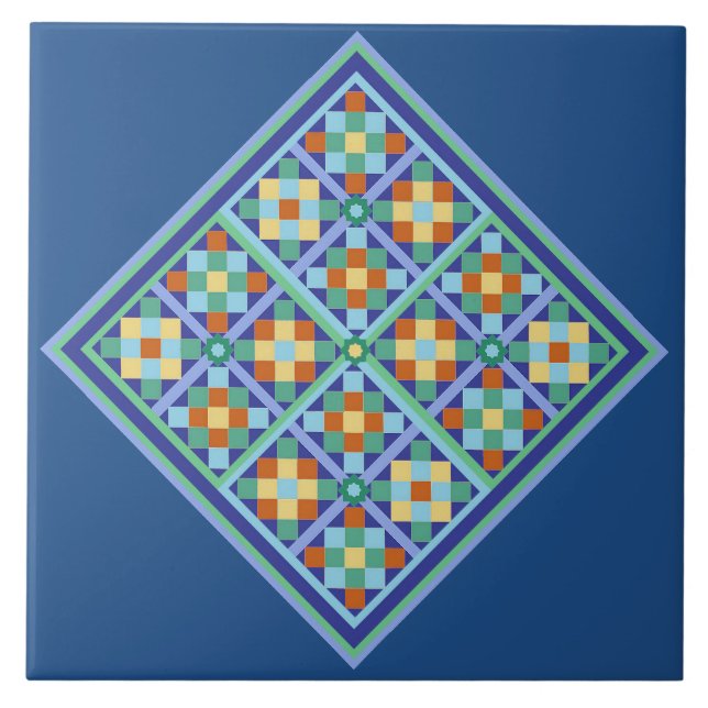 Moroccan tile square pattern (Front)