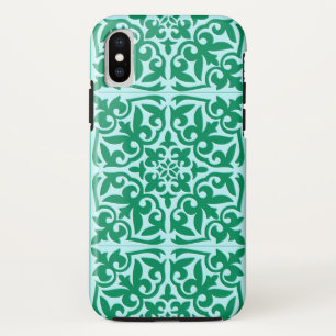 Moroccan tile - turquoise and aqua Case-Mate iPhone case