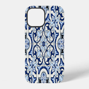 Moroccan Tiles: Gorgeous Blue Patterns. iPhone 12 Case