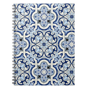 Moroccan Tiles: Gorgeous Blue Patterns. Notebook