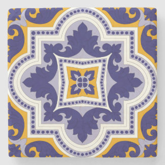 Moroccan Tiles Pattern #1 Throw Pillow Trivet Stone Coaster