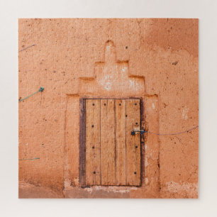 Moroccan Traditional Wooden Window Texture Jigsaw Puzzle