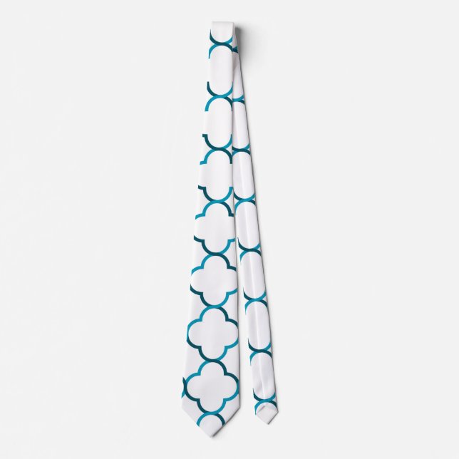 Moroccan weave pattern tie (Front)