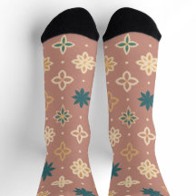 Moroccan Whispers – Elegant Geometric Sock