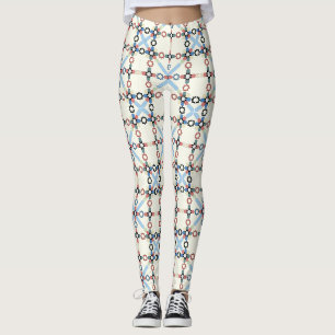 Moroccan Zelije !Moroccan Zellige Leggings