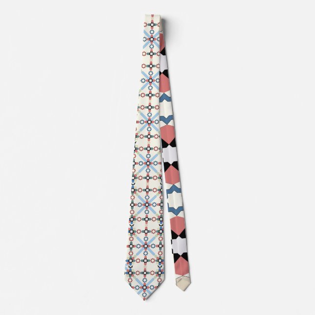 Moroccan Zelije !Moroccan Zellige Tie (Front)