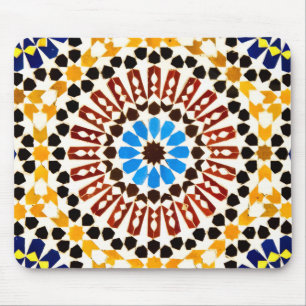 Moroccan Zellige Inspiration Mouse Pad