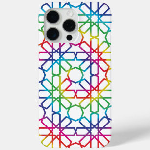 Moroccan Zellige Pattern Art (Zelij) iPhone 15 Pro Max Case