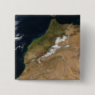 Morocco 15 Cm Square Badge