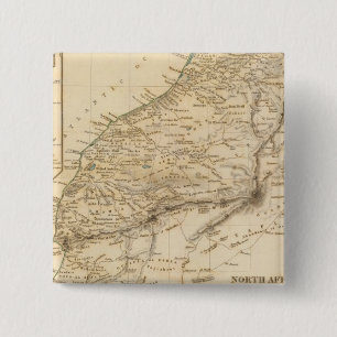 Morocco 2 15 cm square badge