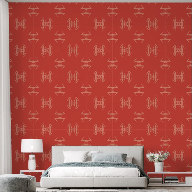 Morocco 2 colour wallpaper (Bedroom)