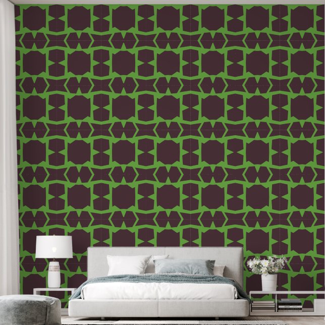 Morocco 2 colour wallpaper (Bedroom)
