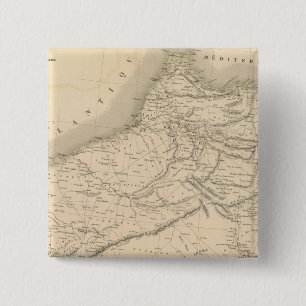 Morocco 3 15 cm square badge