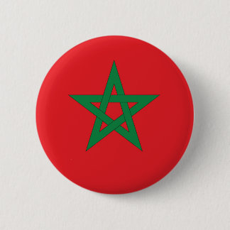 morocco 6 cm round badge