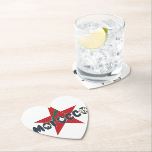 Morocco - A Star of Tradition and Today Paper Coaster
