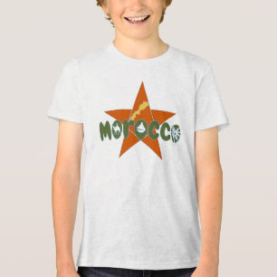 Morocco - A Star of Tradition and Today Tri-Blend Shirt