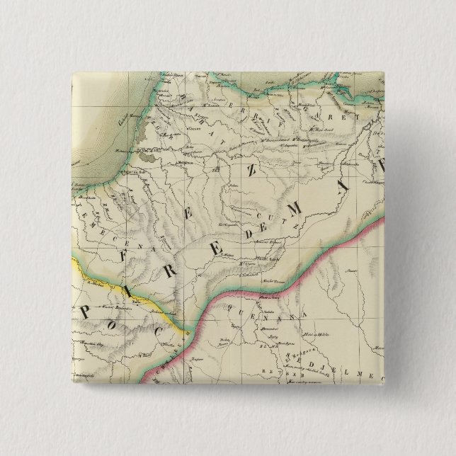Morocco, Africa 15 Cm Square Badge (Front)