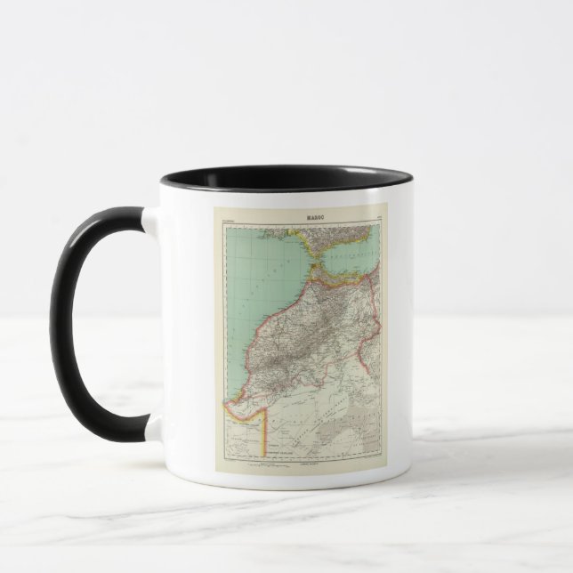 Morocco and Algeria Mug (Left)