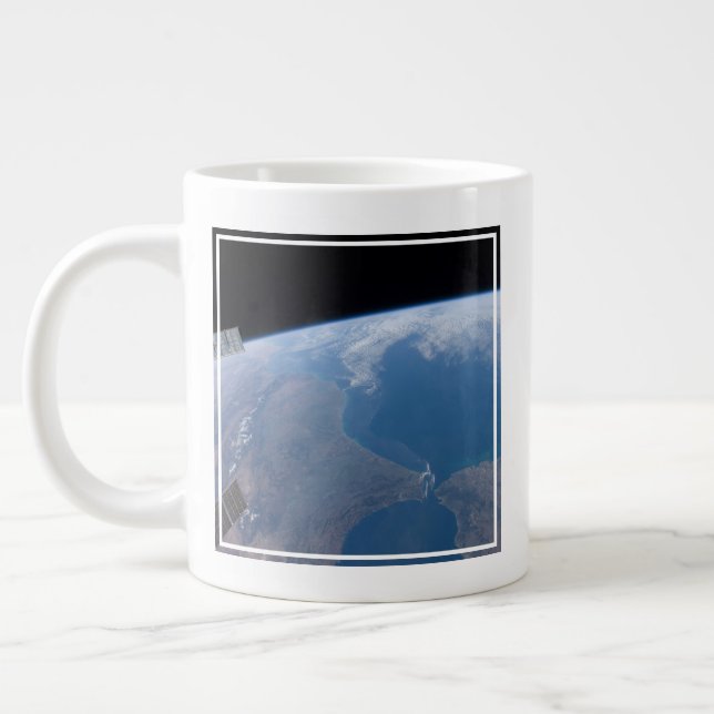 Morocco And Spain. Large Coffee Mug (Left)