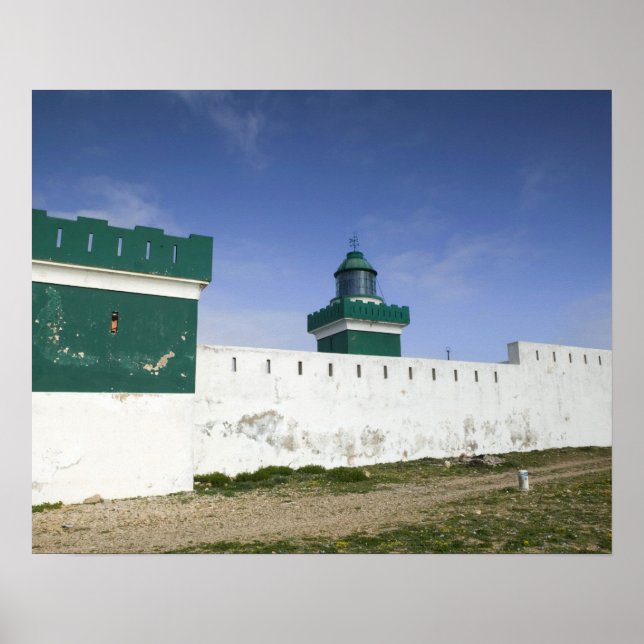 MOROCCO, Atlantic Coast, BEDDOUZA: Cap Beddouza Poster (Front)