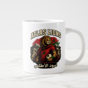 Morocco Atlas Lions Fan Vintage Mor Mug
