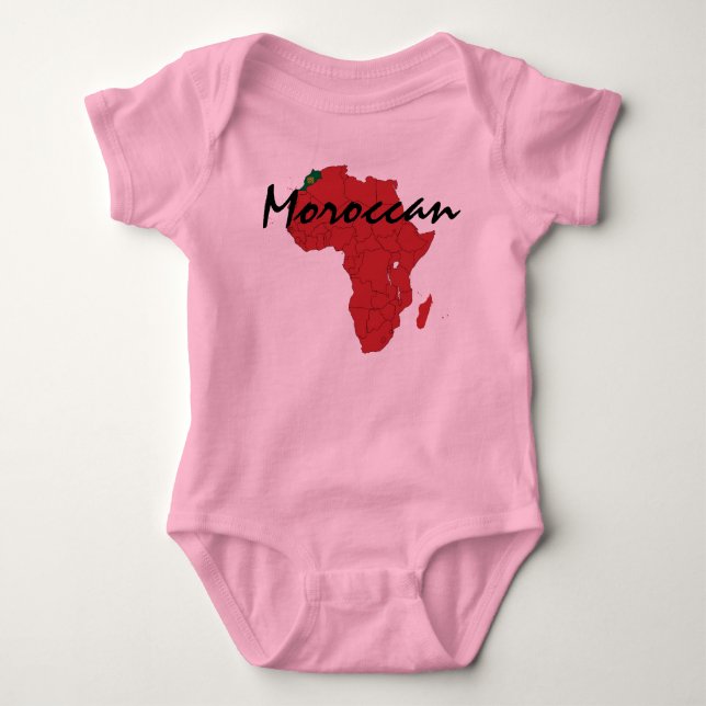 Morocco Baby Bodysuit (Front)