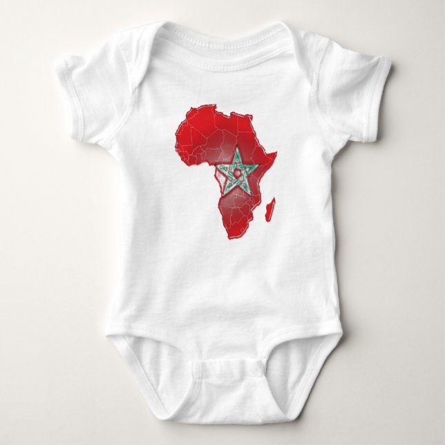 Morocco Baby Bodysuit (Front)