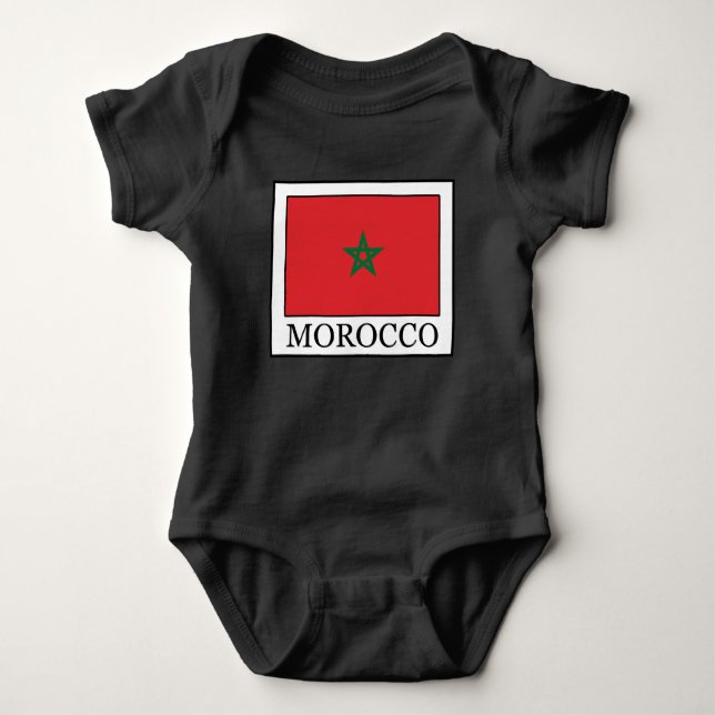 Morocco Baby Bodysuit (Front)