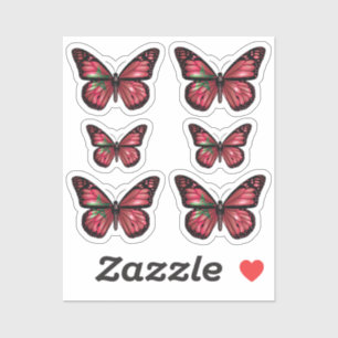 Morocco butterfly monarch flag