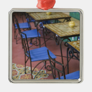 MOROCCO, Casablanca: Ancienne (old) Medina, Metal Tree Decoration