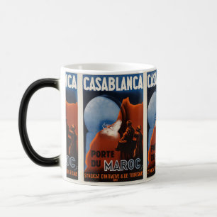 Morocco Casablanca Travel Holiday North africa  Magic Mug