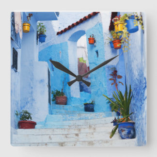 Morocco Ceramic Clock