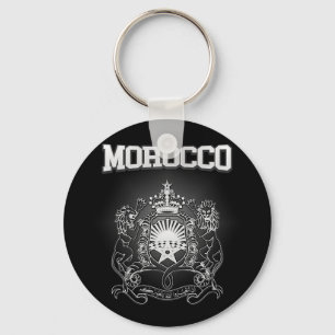 Morocco Coat of Arms Key Ring