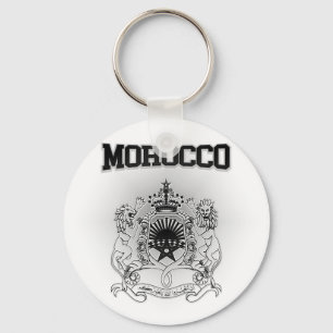 Morocco Coat of Arms Key Ring