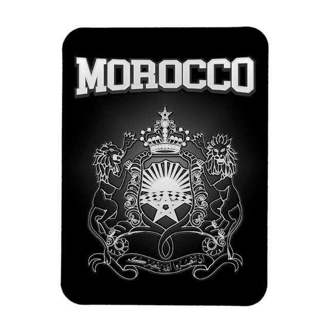 Morocco Coat of Arms Magnet (Vertical)