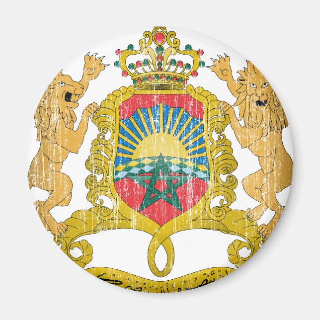 Morocco Coat Of Arms Magnet (Front)
