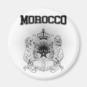 Morocco Coat of Arms Magnet