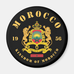 Morocco Coat of Arms Magnet