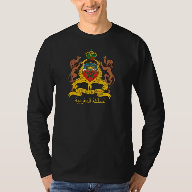 Morocco Coat of Arms Shirts (Front)