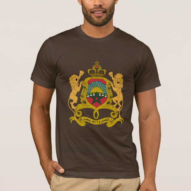 Morocco Coat of Arms T-Shirt (Front)