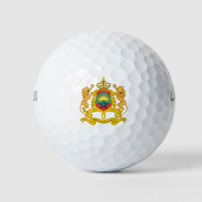 morocco emblem golf balls (Front)