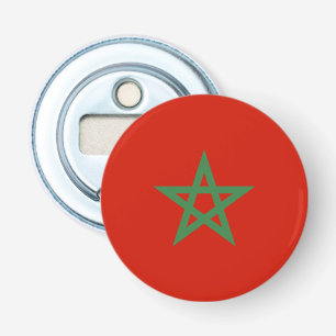 Morocco flag bottle opener