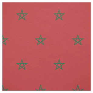 Morocco Flag Fabric